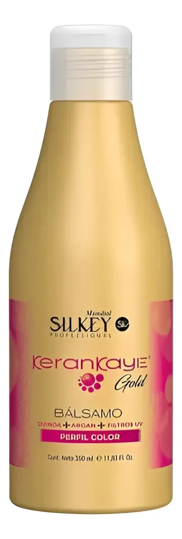 Bálsamo Máscara Silkey Kerankaye Gold  Color 350ml 1