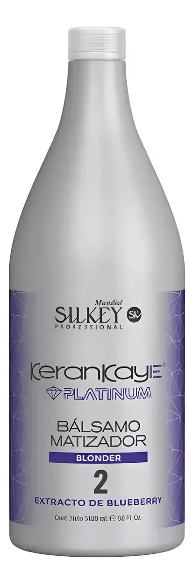 Balsamo Matizador Blonde Cabellos Rubios Silkey 1438ml