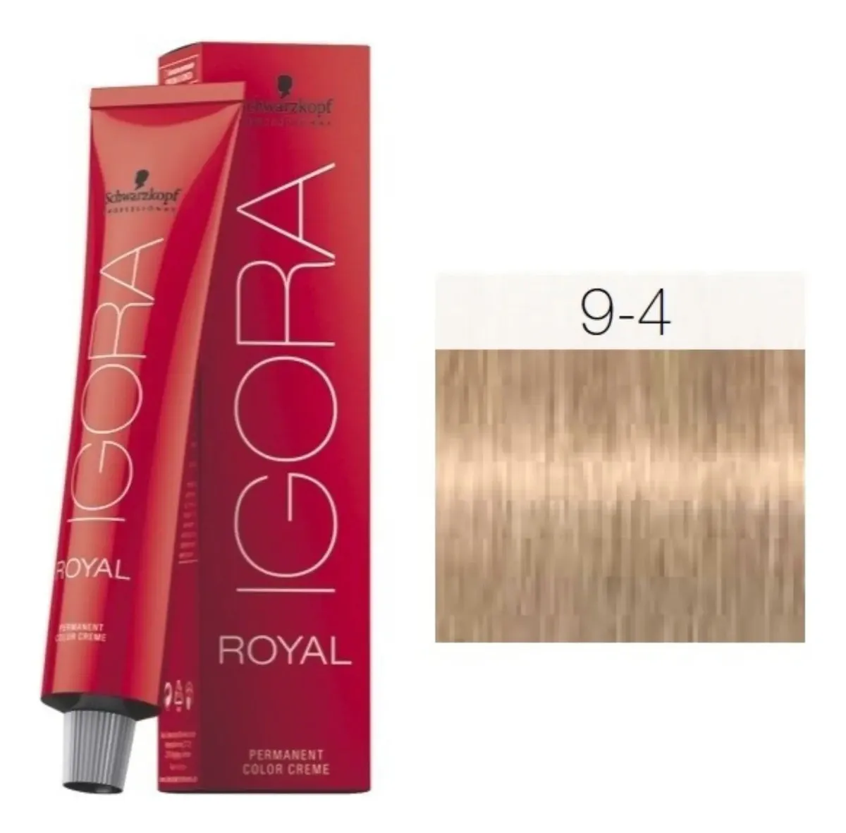 Tinta Igora Royal 60 Ml N°9.4 Rubio Muy Claro Beige 9.4