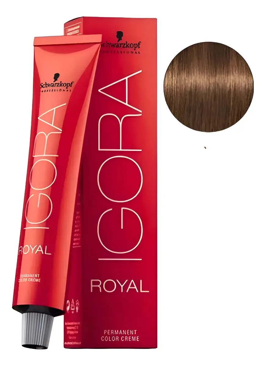 Tinta Igora Royal 60 Ml N°6.5 Rubio Oscuro Dorado 6.5