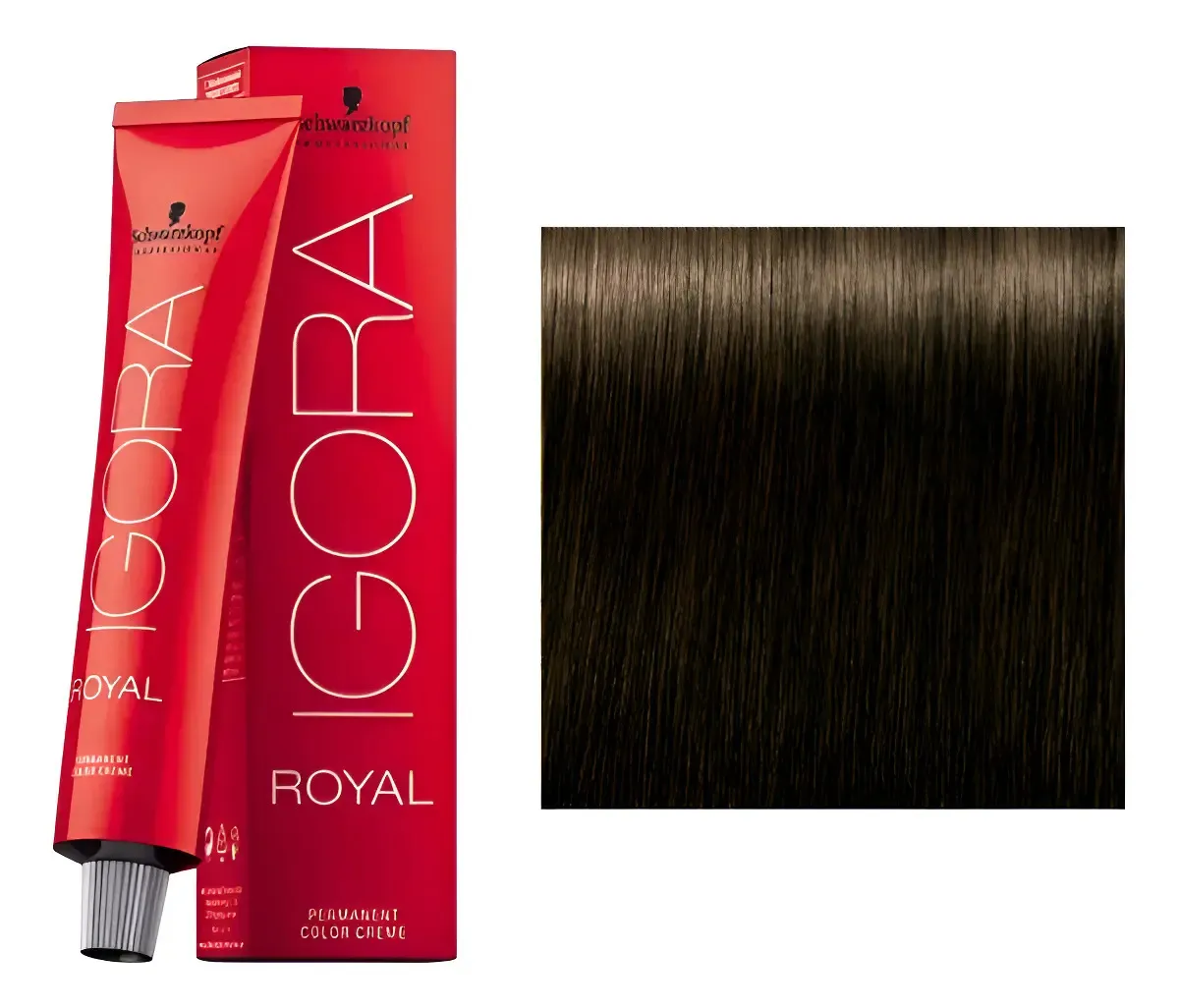 Tinta Igora Royal 60 Ml N°4.6 Castaño Medio Marron 4-6
