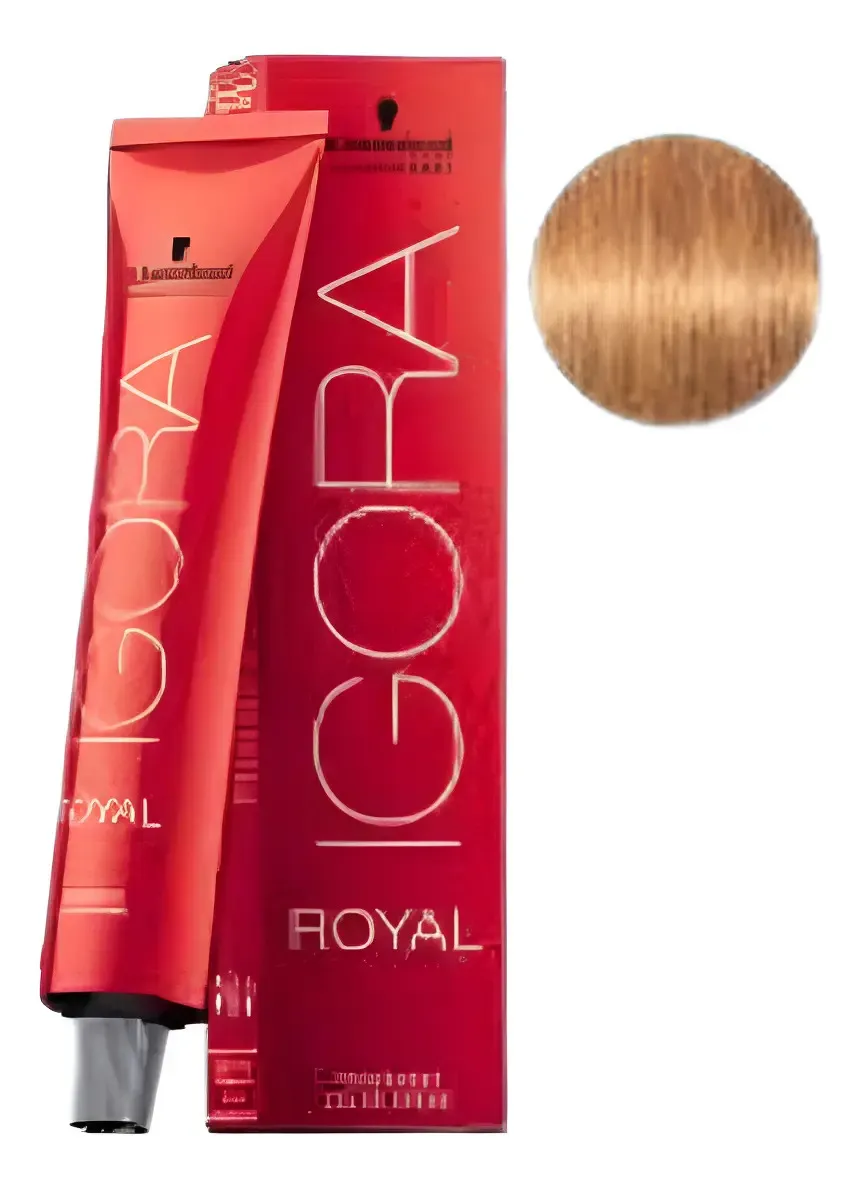 Tinta Igora Royal 60 Ml N°8.55 Rubio Claro Dorado Intenso 8-55