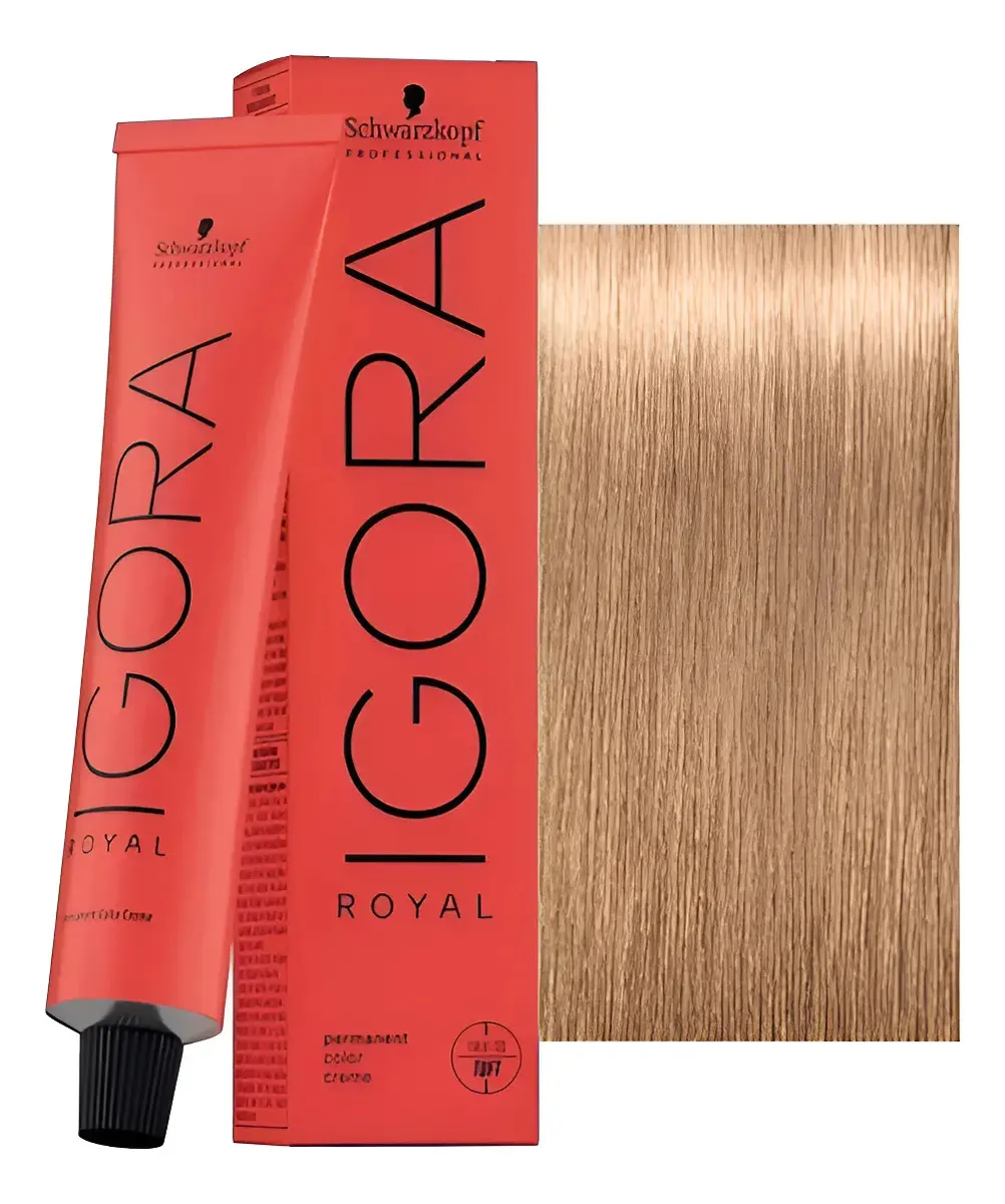 Tinta Igora Royal 9.00 Rubio Muy Claro Natural Intenso60g 9-00 1