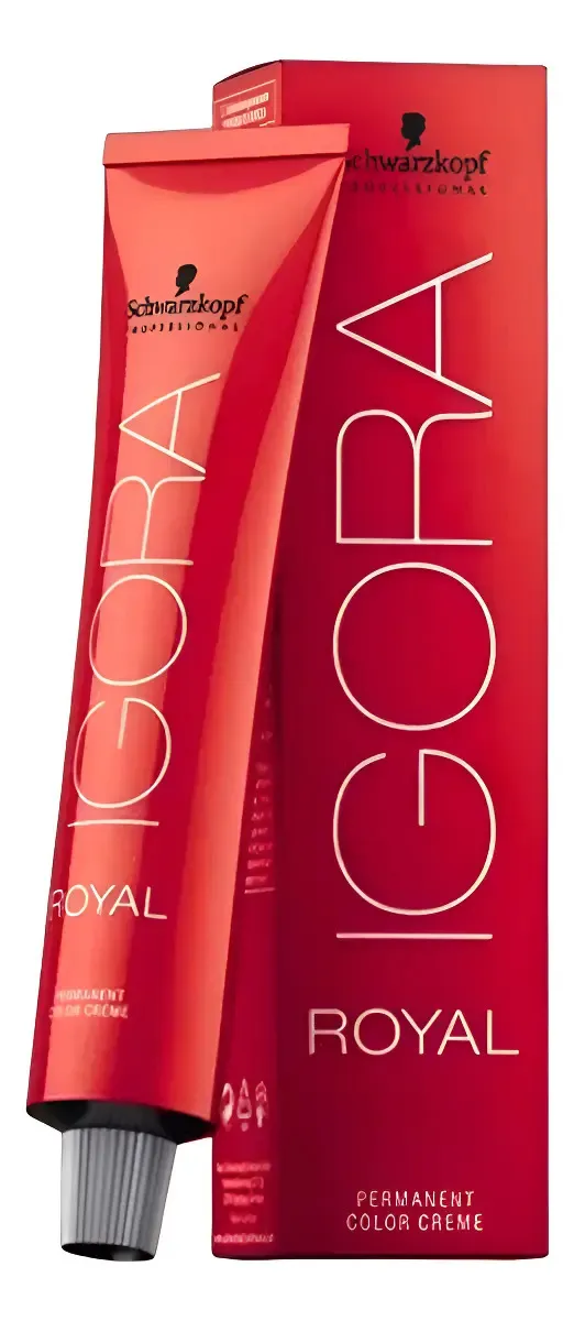 Igora Royal 7.1 Rubio Medio Ceniza Profesional 60ml 7.1