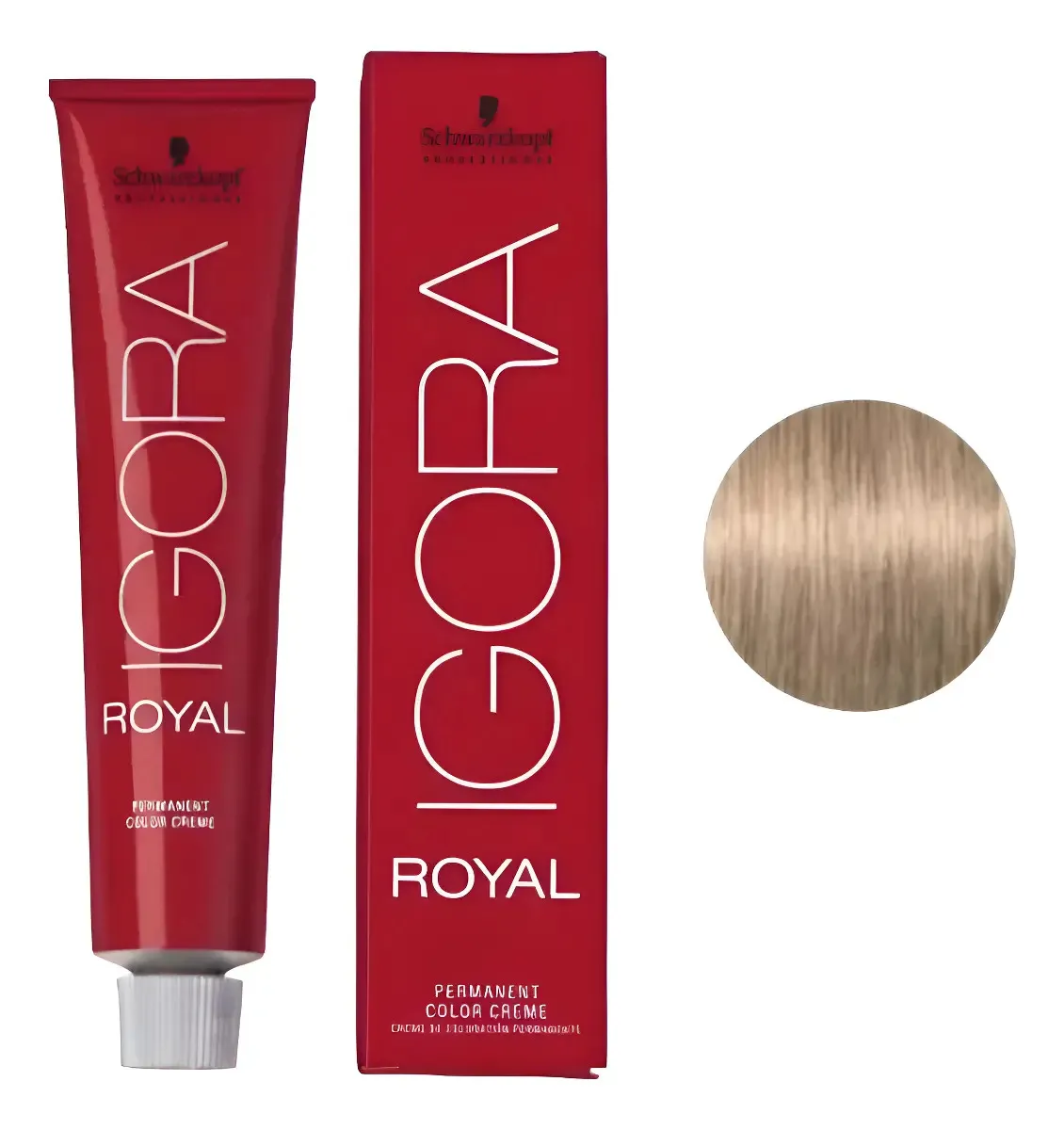 Tinta Igora Royal 60 Ml N°8.4 Rubio Claro Beige Profesional 8-4 1