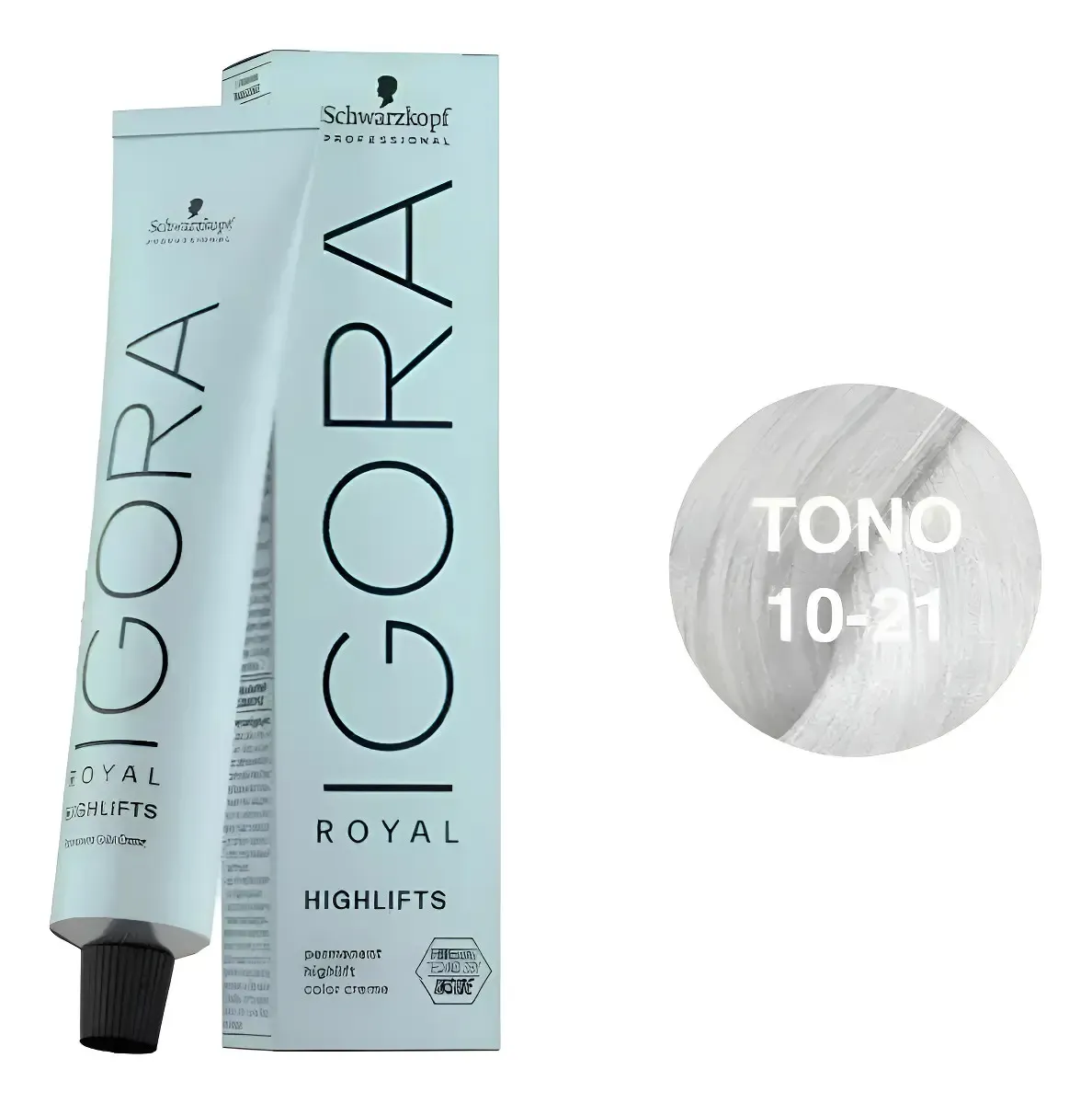 Igora Royal 10.21 Rubio Platino Humo Ceniza Ultima Tendencia 10-21 1