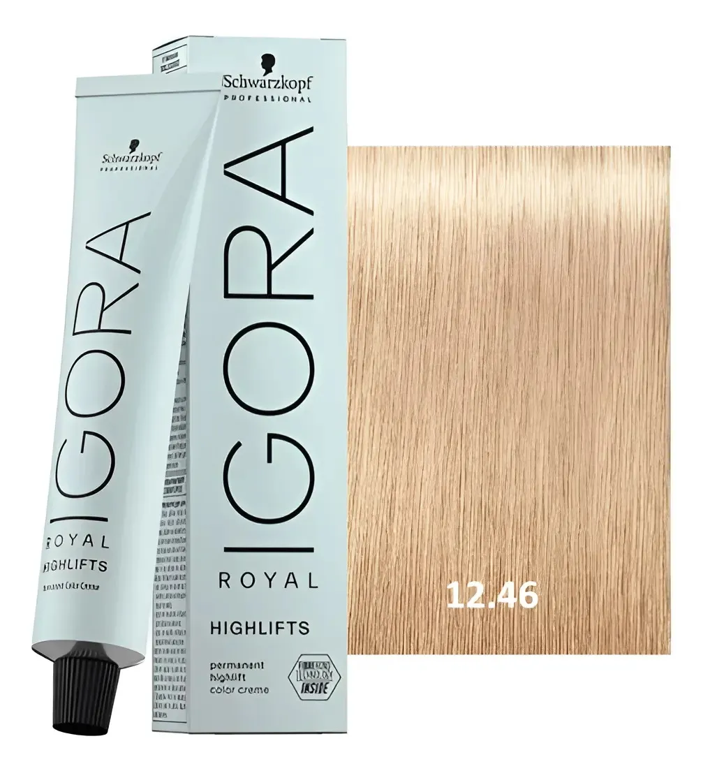 Igora Royal 12.46 Super Aclarante Beige Marron 60ml 12-46 1