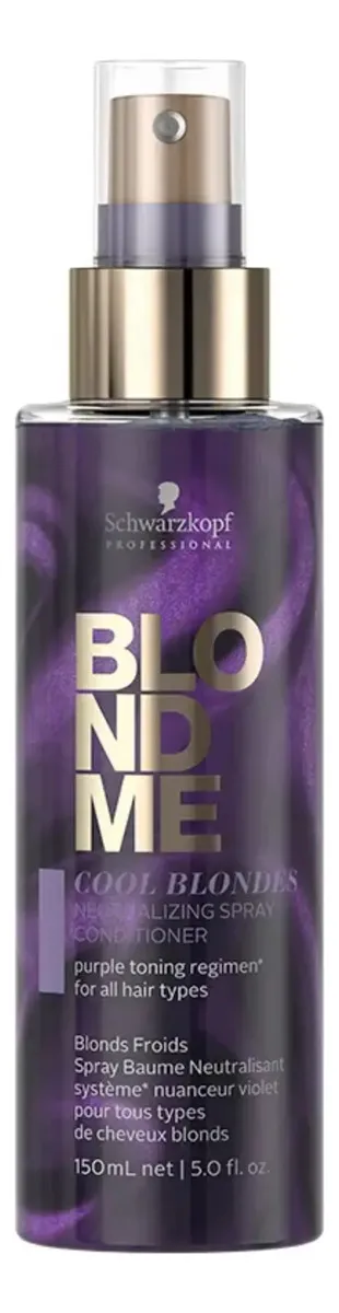 Schwarzkopf Spray Acondicionador Cool Blondes Blondme X150ml 1
