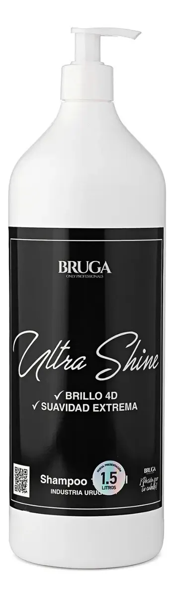 Shampoo O Acondicionador Bruga Ultra Shine 1,5 Litros Brillo 1