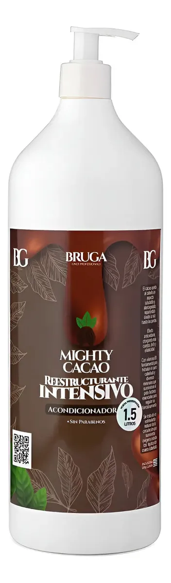 Shampoo O Acondicionador Bruga Cacao 1,5l Reconstruccion