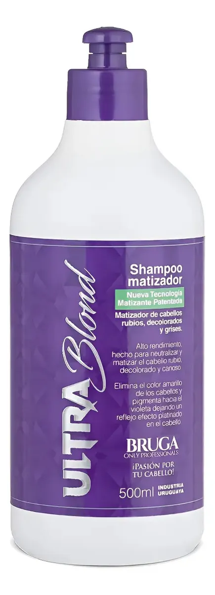 Shampoo Ultra Blond Super Matizador Rubios Perfectos Siempre 1