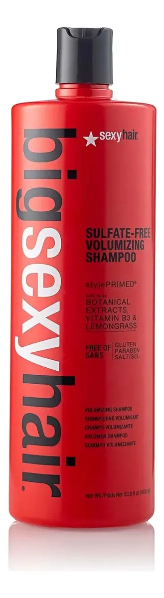 Shampoo Sexyhair Volumizing Sulfato Libre 1l Dale Volumen