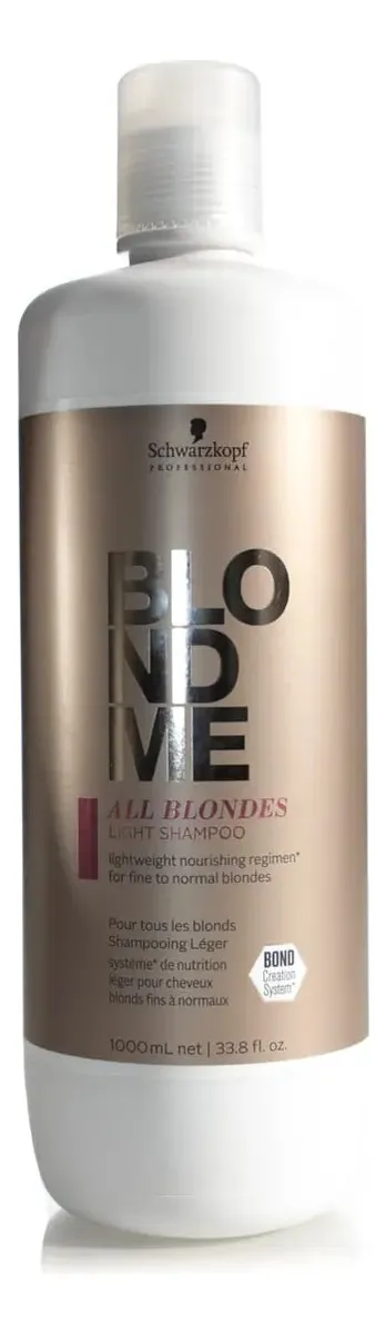 Shampoo 1l Schwarzkopf Blondme All Blondes Light