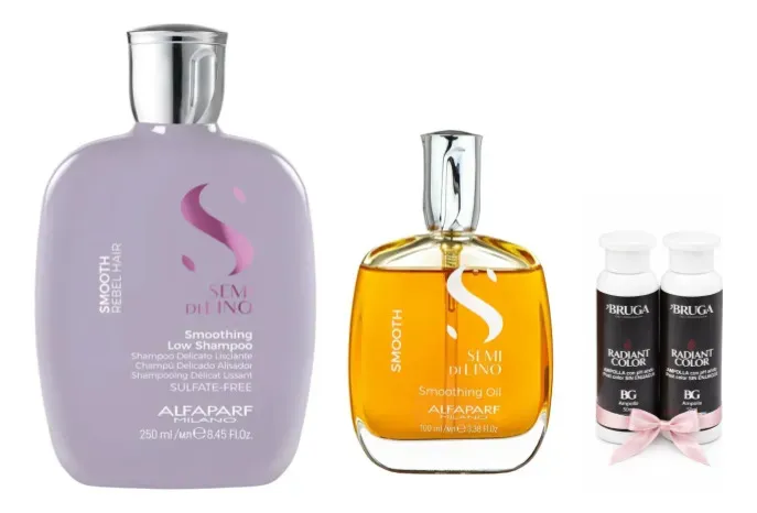 Shampoo Low 250ml + Smoothing Oil Alfaparf 100ml