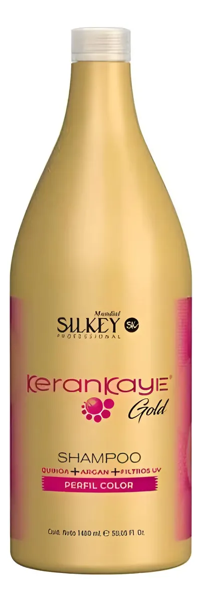 Shampoo Silkey Kerankaye Gold  Color 1480ml 1