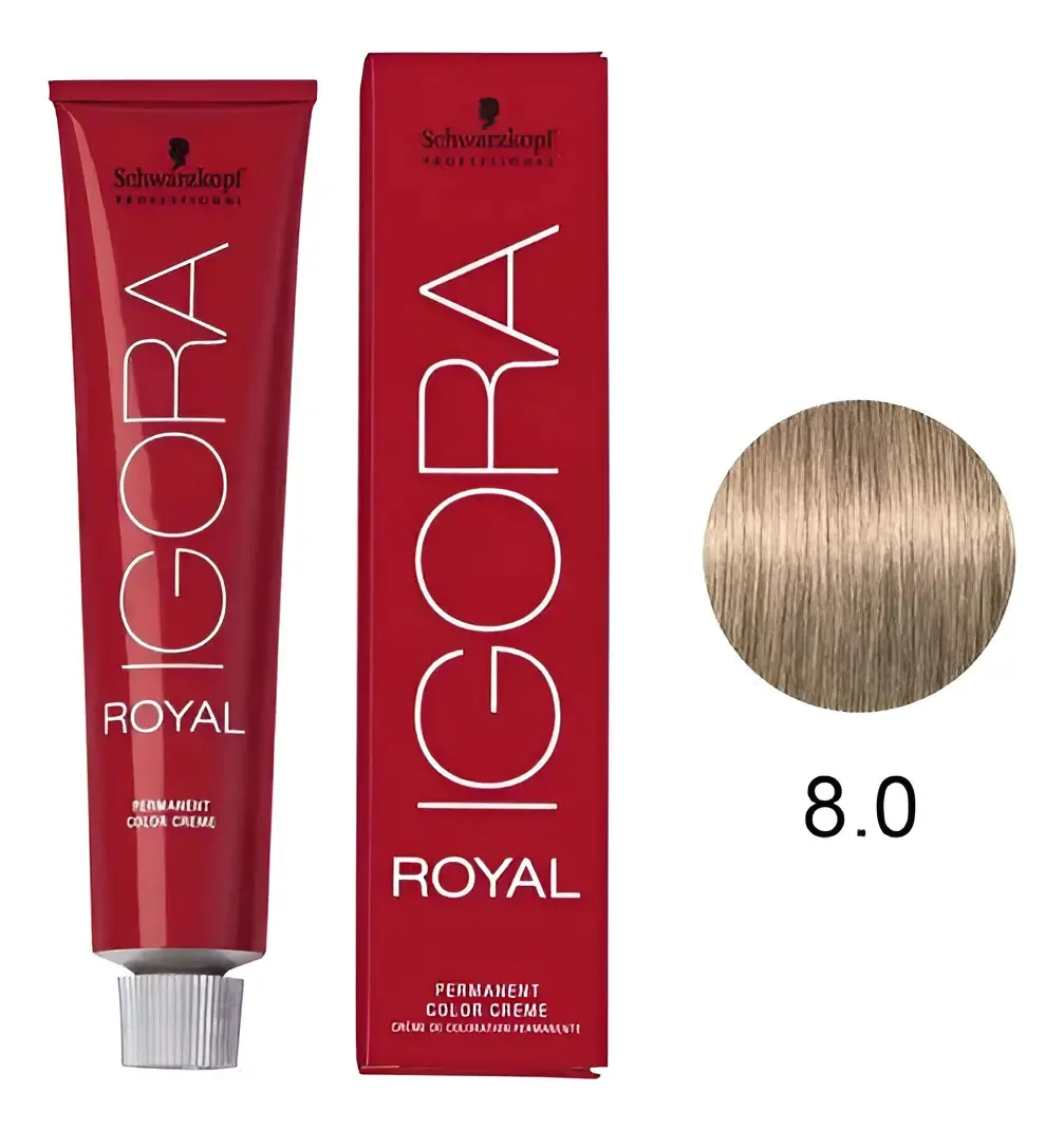 Igora Royal Tinta N8.0 60 Ml Profesional 8-0