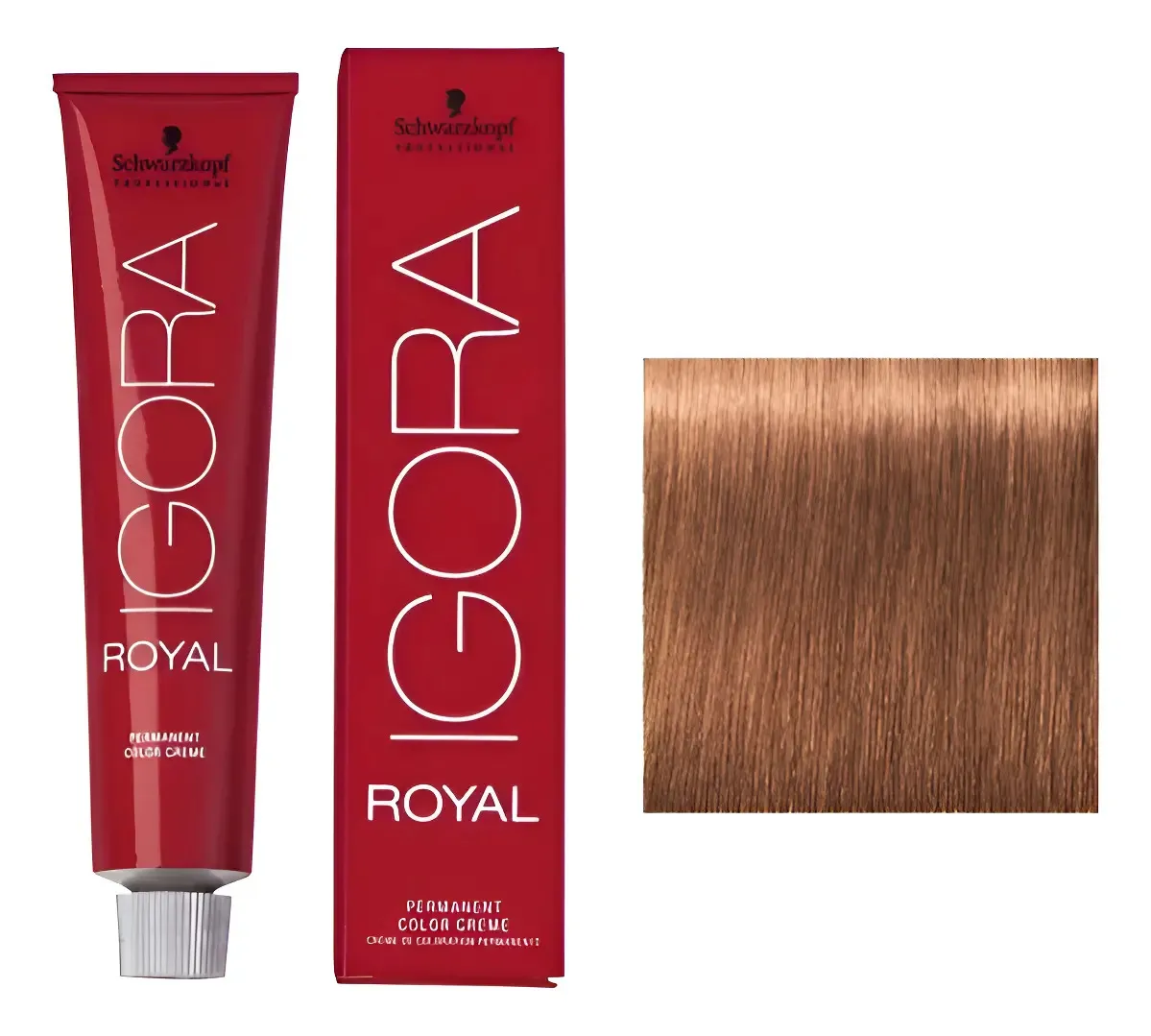 Igora Royal 60ml N° 7.65 Rubio Medio Chocolate Dorado 7.65