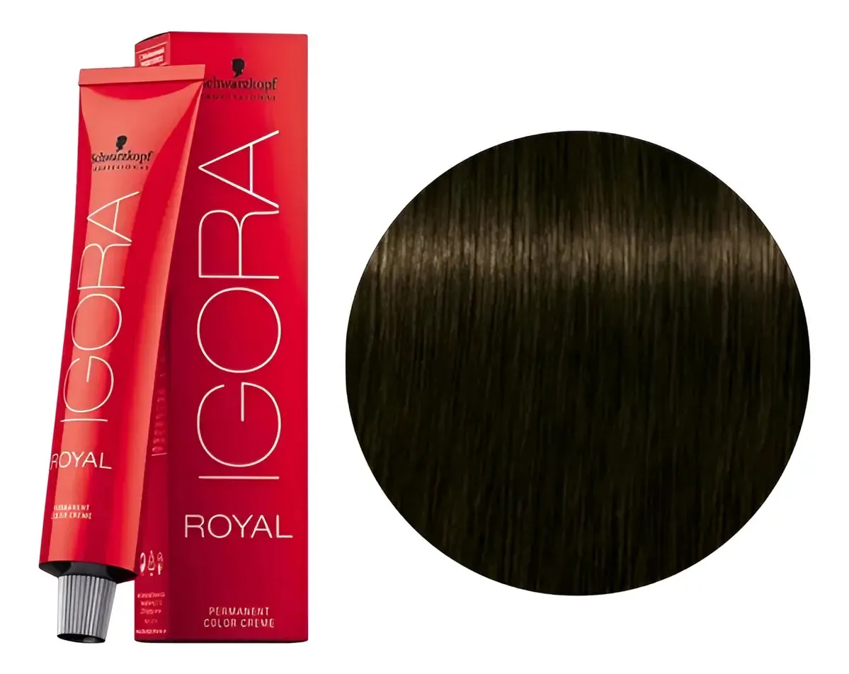 Igora Royal 60ml N° 4.63 Castaño Medio Marron Mate 4-63