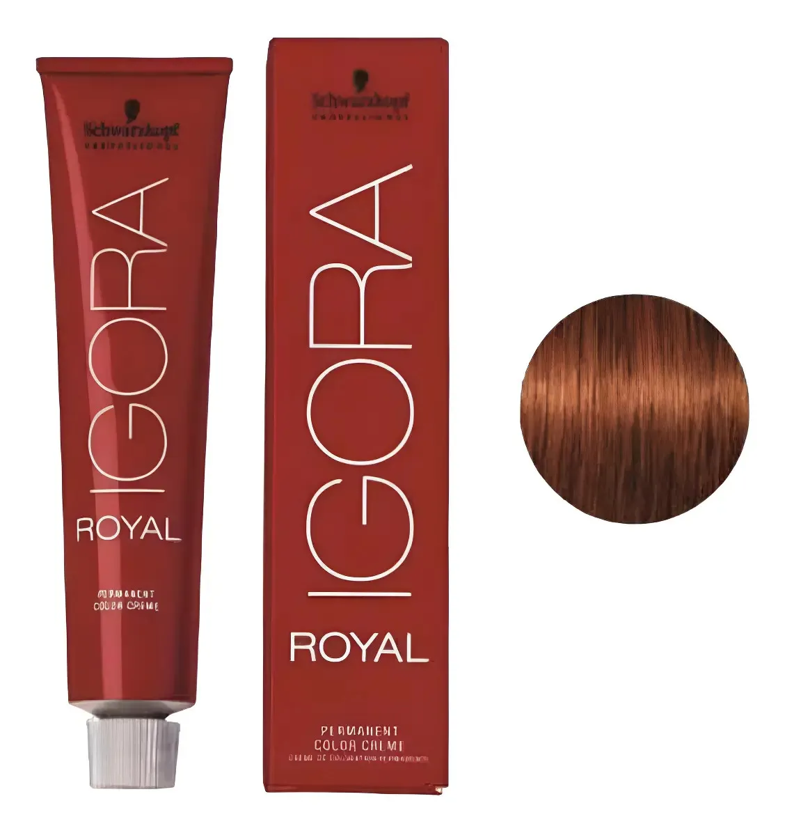 Igora Royal N 6.77 Rubio Oscuro Cobrizo Intenso Tendencia 6.77 1