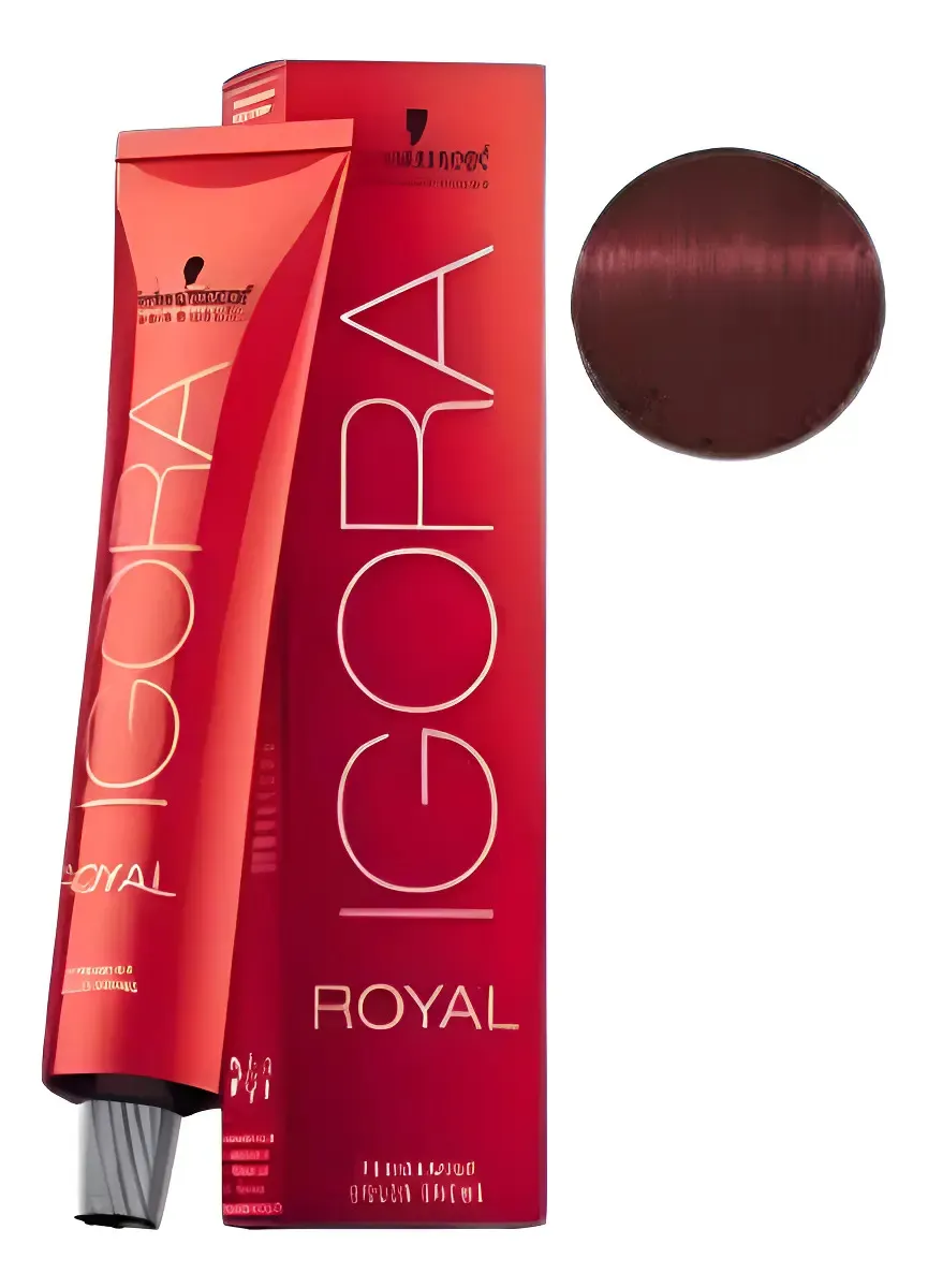 Igora Royal 60ml N° 4.88 Castaño Medio Rojo Intenso 4-88 1