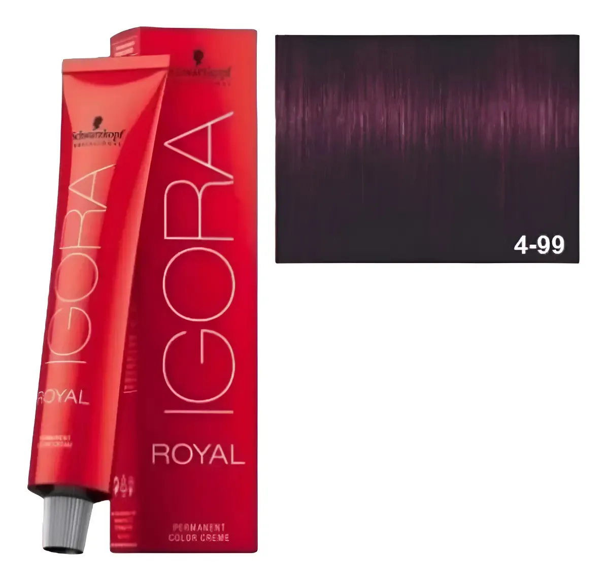Igora Royal 60ml N° 4.99 Castaño Medio Violeta Intenso 4-99 1
