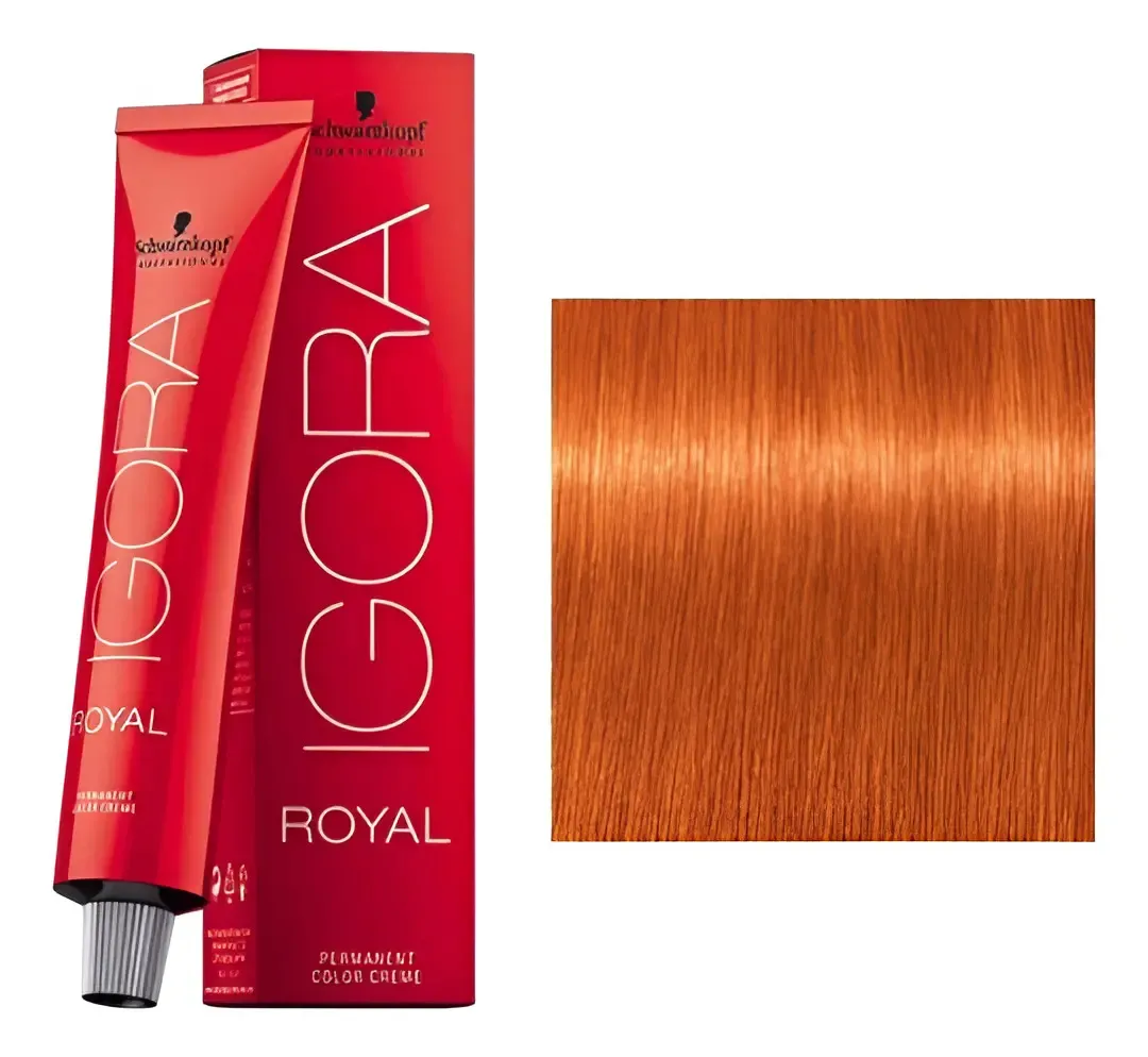 Igora Royal N°8.77rubio Claro Cobrizo Intenso Tono Tendencia 8-77