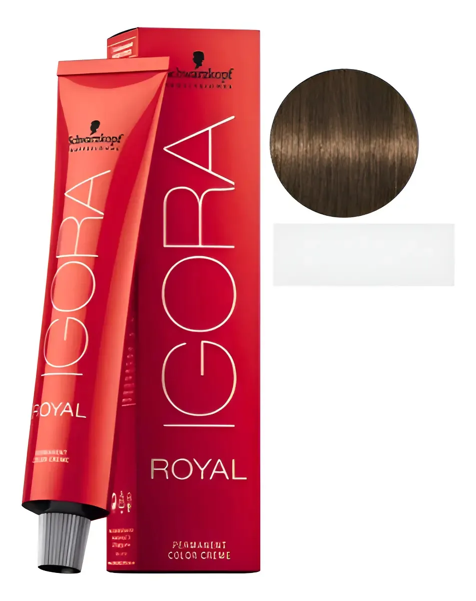 Igora Royal 60ml N° 6.63 Rubio Oscuro Chocolate Mate 6-63 Rubio Oscuro Marrón Mate 1