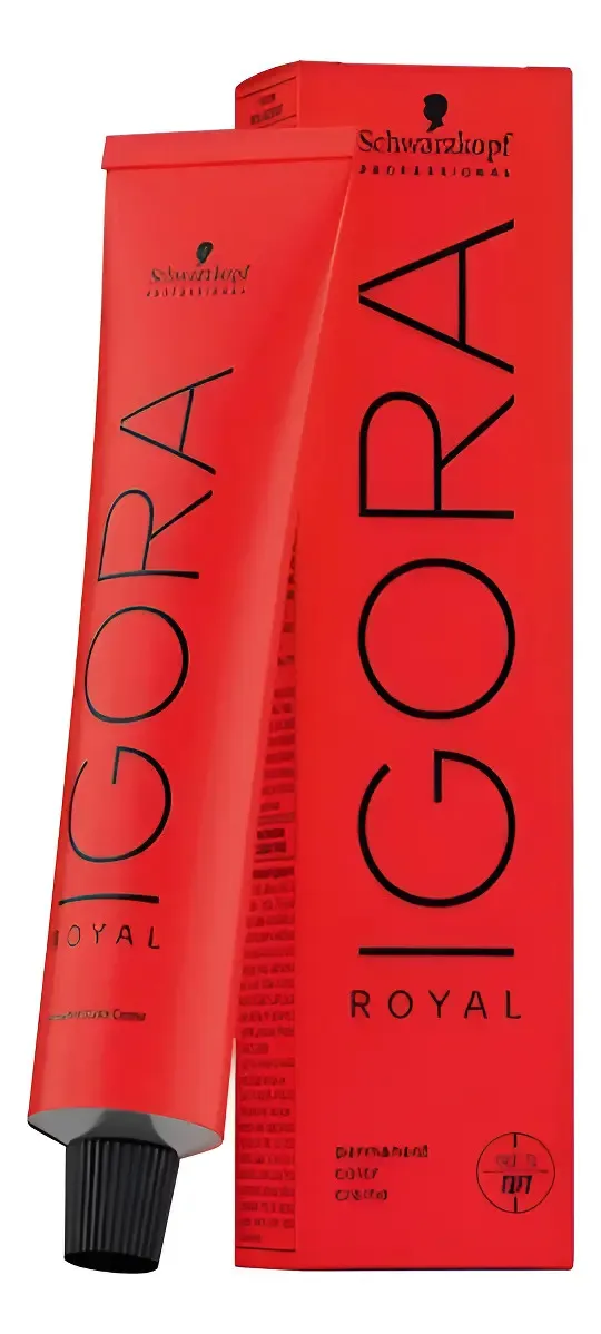 Tinta Igora Royal  60ml Tono 0-99  Intensificador Violeta 0-99 1