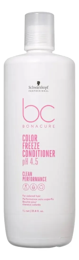 Acondicionador Bc Schwarzkopf Color Freeze  Ph 4.5 1000ml 1