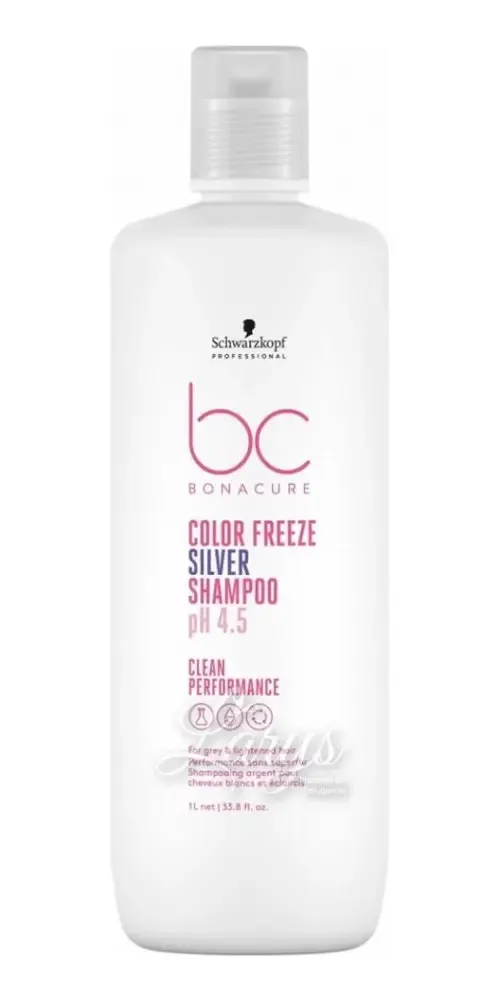Shampoo Schwarkopf Bc Ph 4.5 Color Freeze Silver 1000 Ml