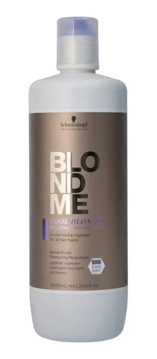 Shampoo Schwarzkopf Blondme Cool Blondes 1000 Ml