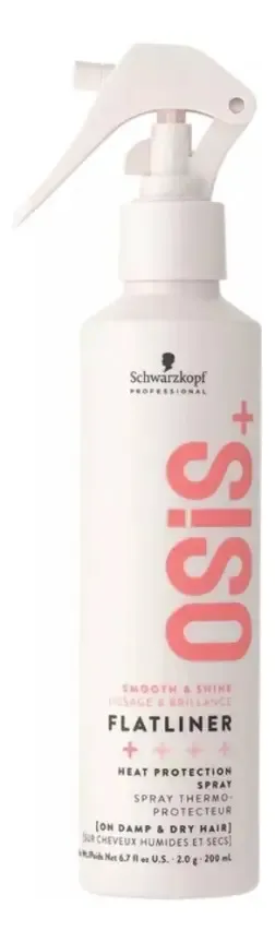 Schwarzkopf Osis+ Flatliner Anti Frizz Y Protector Termico 1