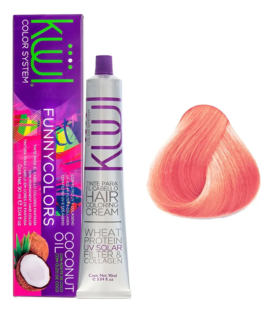 Tntura Kuul Color System Funny Colors Tono Coral 90ml Coral