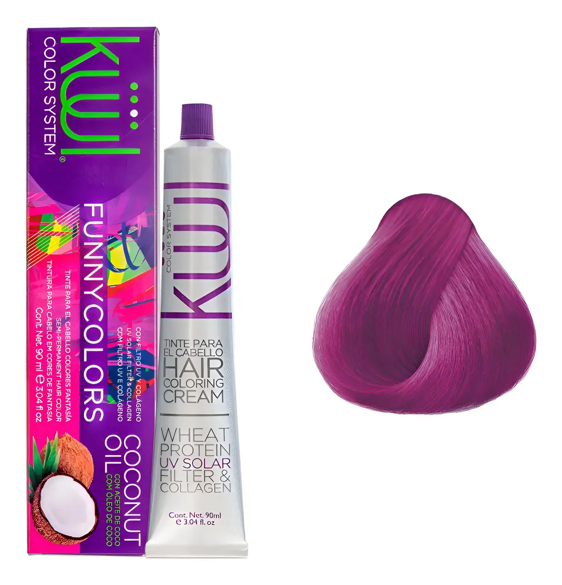 Tntura Kuul Color System Funny Colors Tono Bugambilia 90ml Bugambilia 1