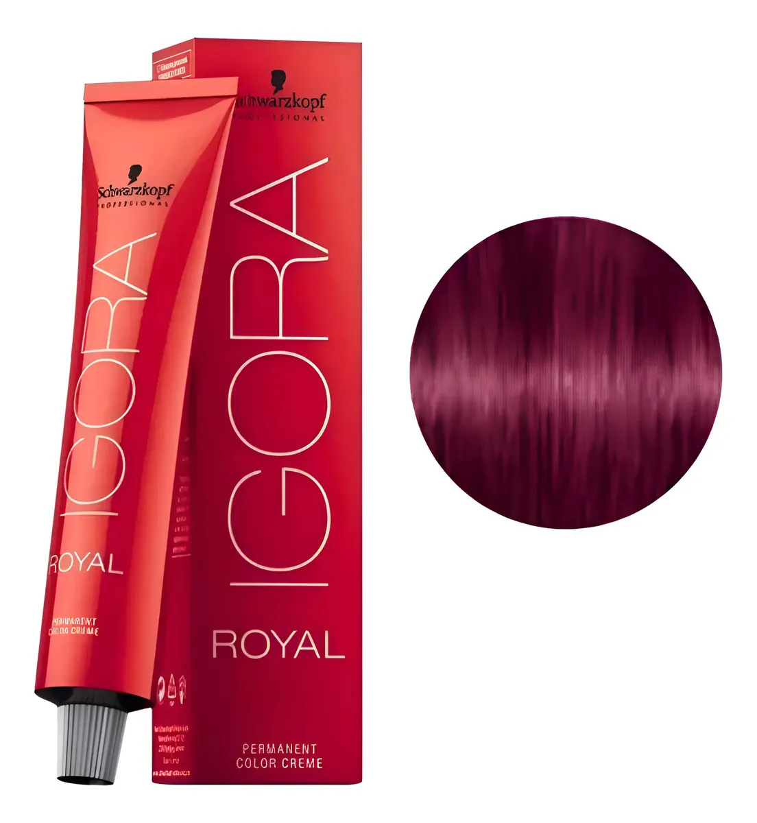 Tinta Schwarzkopf Igora Royal 9-98 Rubio Claro Violeta Rojo 9-98 Rubio Muy Claro Violeta Rojo