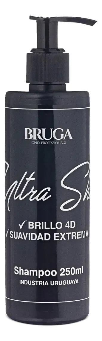 Shampoo Bruga Ultra Shine Alto Brillo 250cc 1