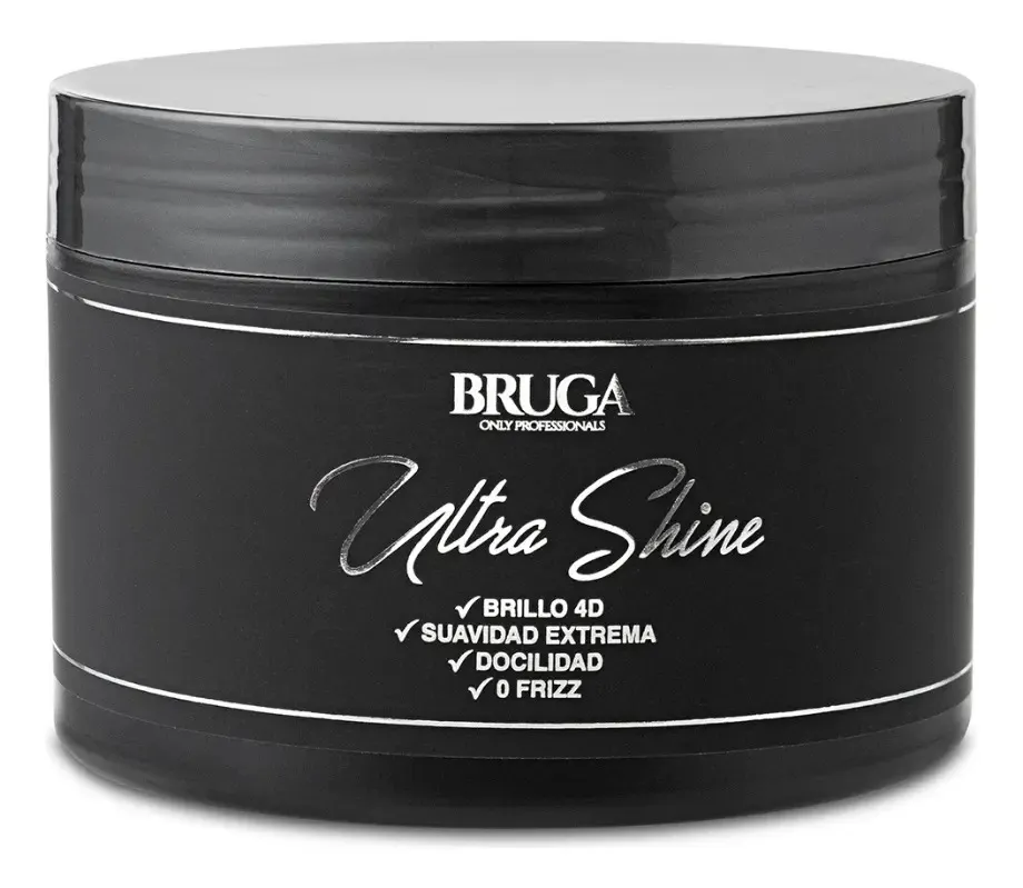 Mascara Bruga Ultra Shine Alto Brillo 300g Suavidad Extrema