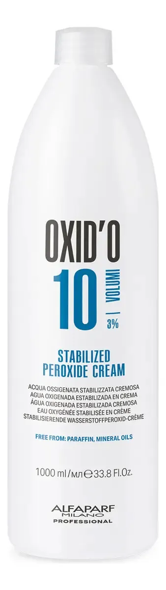 Peroxido 1 Lt Alfaparf Volumen Tono 10 Vol 10 Volúmenes