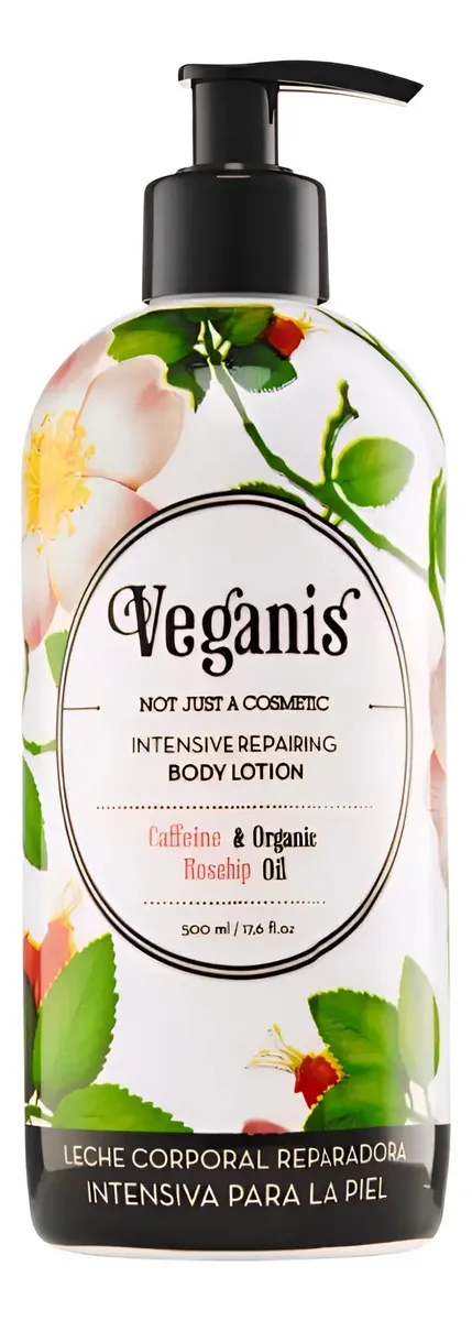 Crema Humectante Veganis Rosa Mosqueta Para Cuerpo 500g Rosa Mosqueta