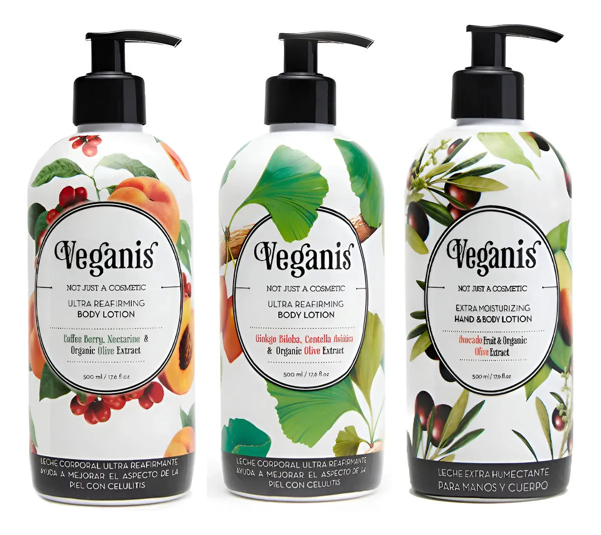 Pack 3 Cremas Veganis De 500ml A Elección A Eleccion 1