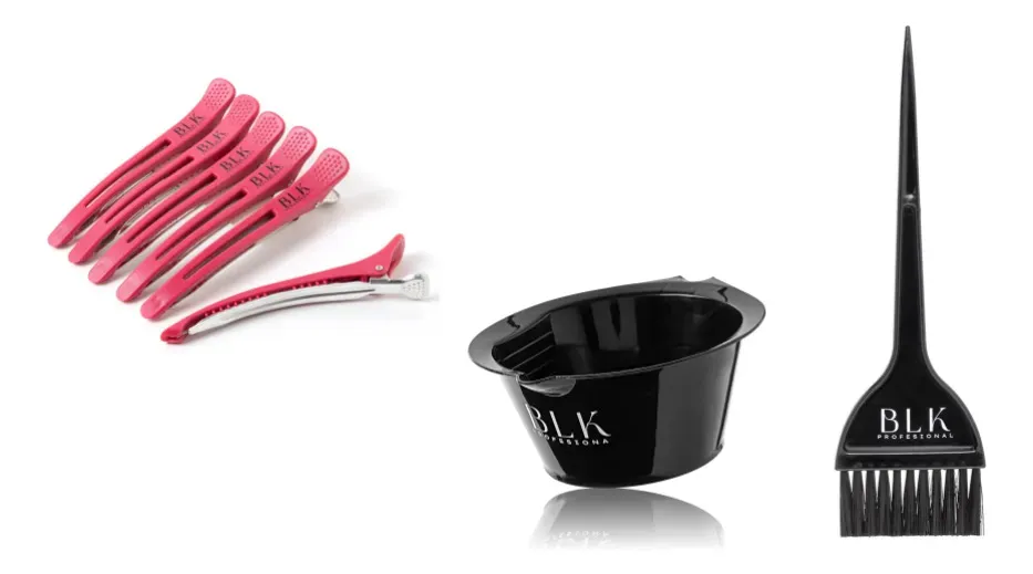 Kit Blk Pinzas Cocodrilo 6unid, Bowl Y Pincel 1