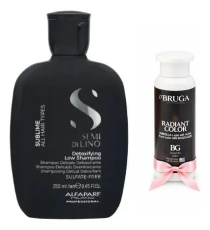 Shampoo Alfaparf Semi Di Lino Sublime Detoxifying Low 250 Ml 1
