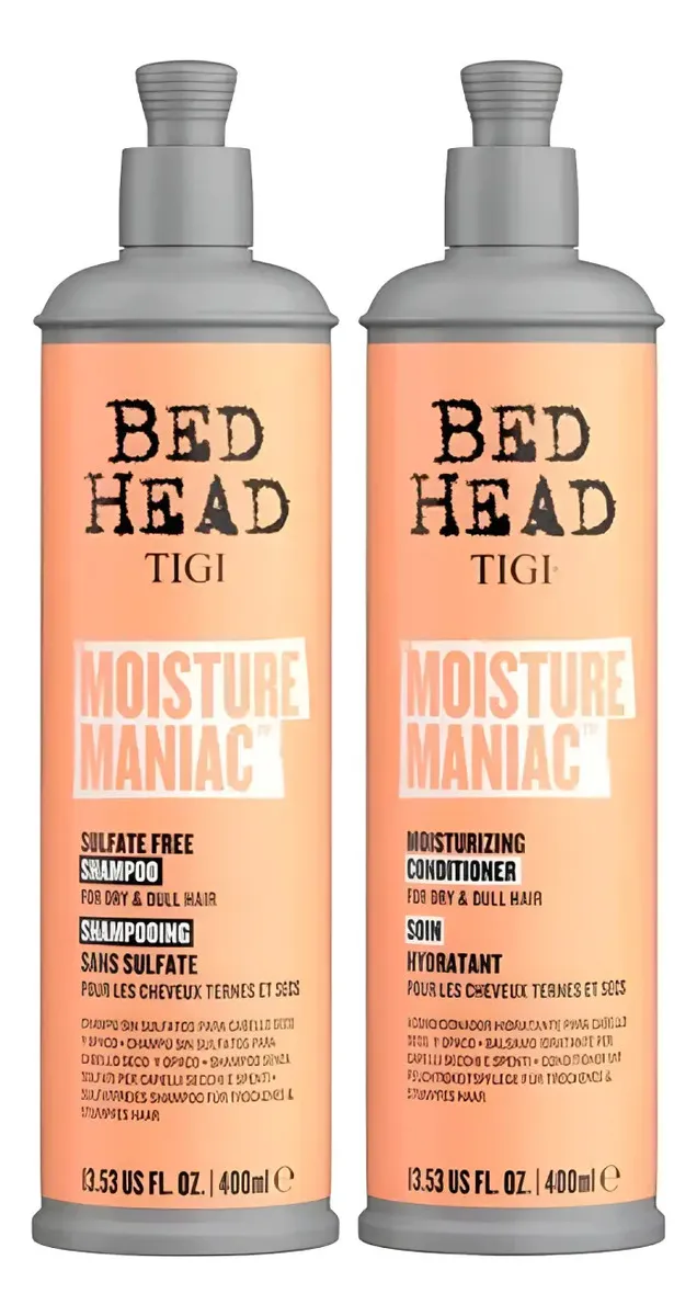 Shampoo Y Acondicionador Tigi Bedhead Moisture Maniac 400ml