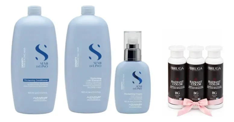 Shampoo, Acondicionador Y Fluido Alfaparf Cabello Fino