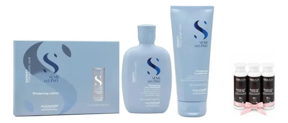 Shampoo, Acondicionador Y 6 Ampollas Alfaparf Density 1