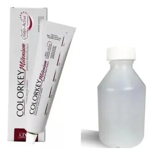 Kit Tinta Silkey Millenium 120gr A Elección + Oxidante 250gr 1