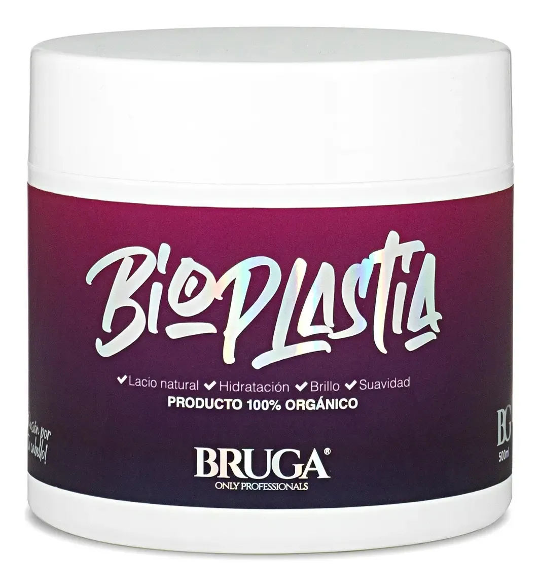 Alisado Organico Bioplastia Bruga 500gr 1