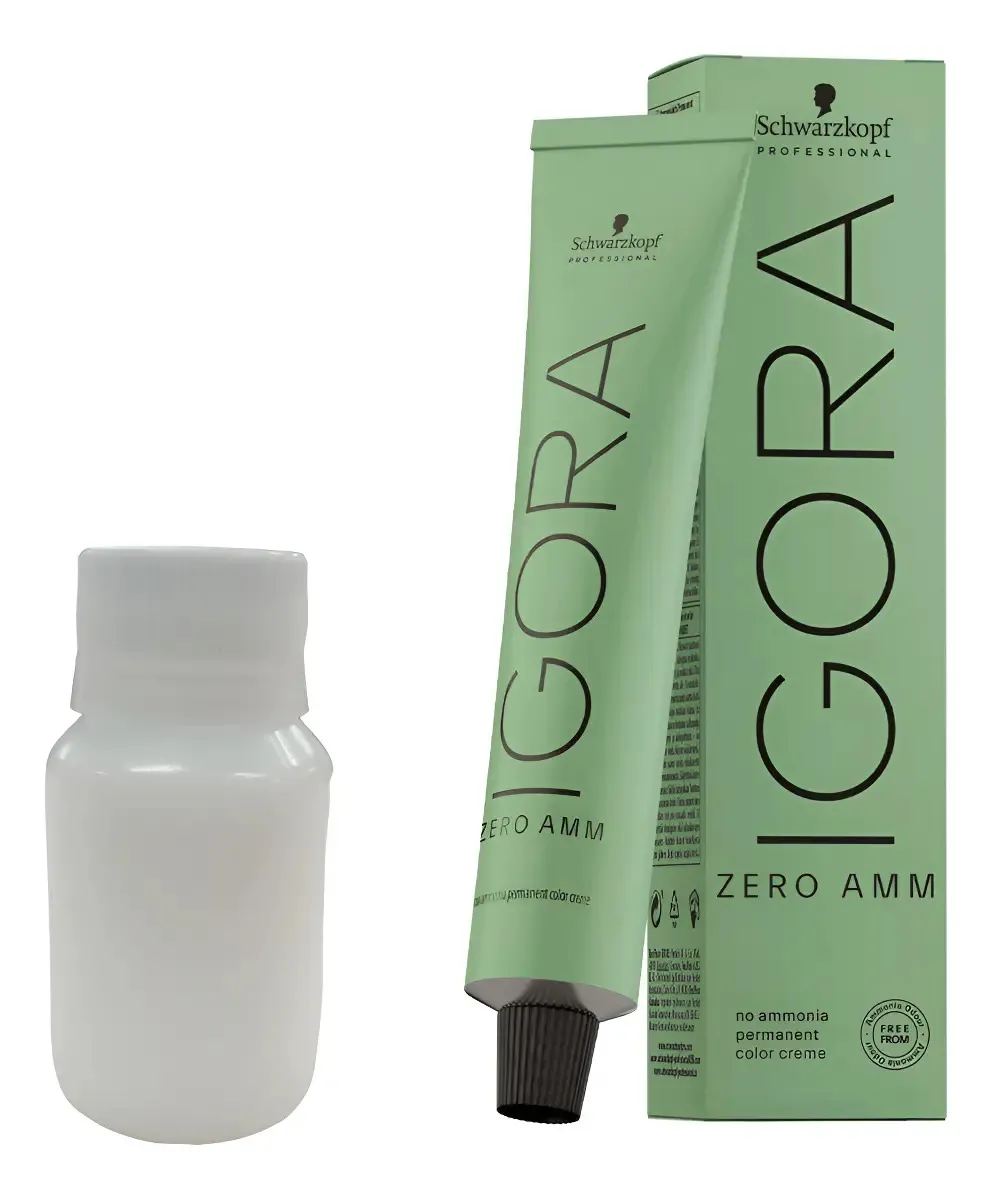 Tinta Igora Zero Amm 60 Ml Mas Oxidante De 60 Ml 1