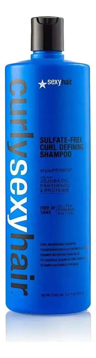Shampoo Sexyhair Curly Sulfate Free 1000ml Tus Rulos Felices 1