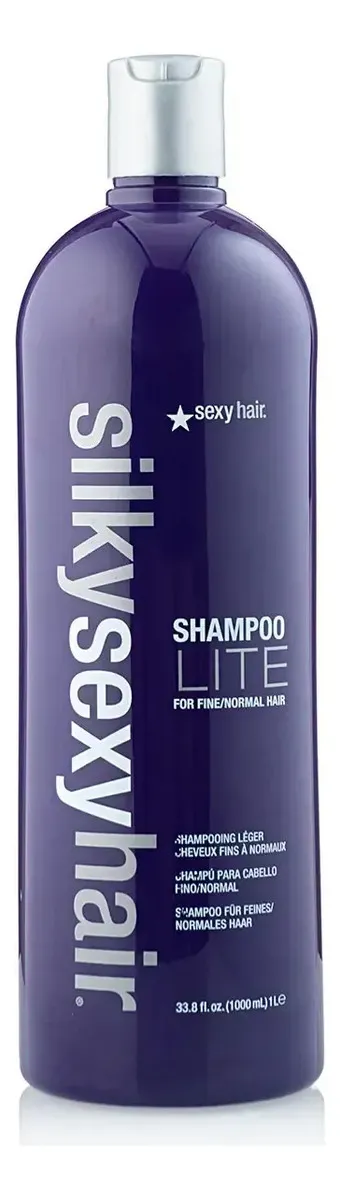 Shampoo Silky Sexy Hair Lite 1000ml Cabello Fino O Normal